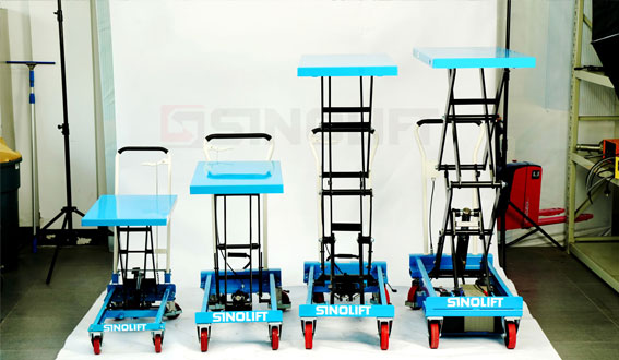 How to choose the type of BS series table lift？